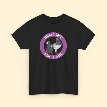 Unisex T-shirt | FUNDRAISER | Moose's Flock | Pigeons Rock - Detezi Designs - 27900474961544547159