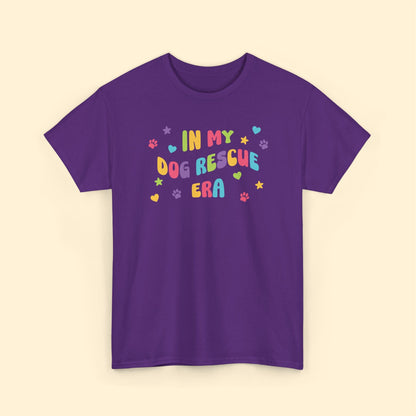 Unisex T-shirt | FUNDRAISER | New Jersey Boxer Rescue | In My Dog Rescue Era - Detezi Designs - 10625585737522803313