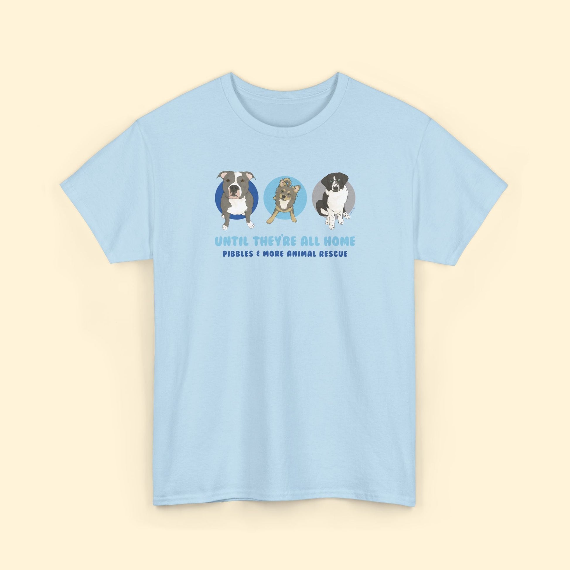 Unisex T-shirt | FUNDRAISER | Pibbles & More Animal Rescue - Detezi Designs - 14420745615713680272