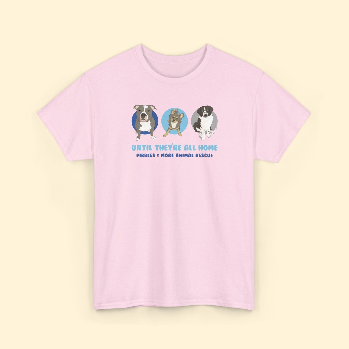 Unisex T-shirt | FUNDRAISER | Pibbles & More Animal Rescue - Detezi Designs - 15546600409829270495