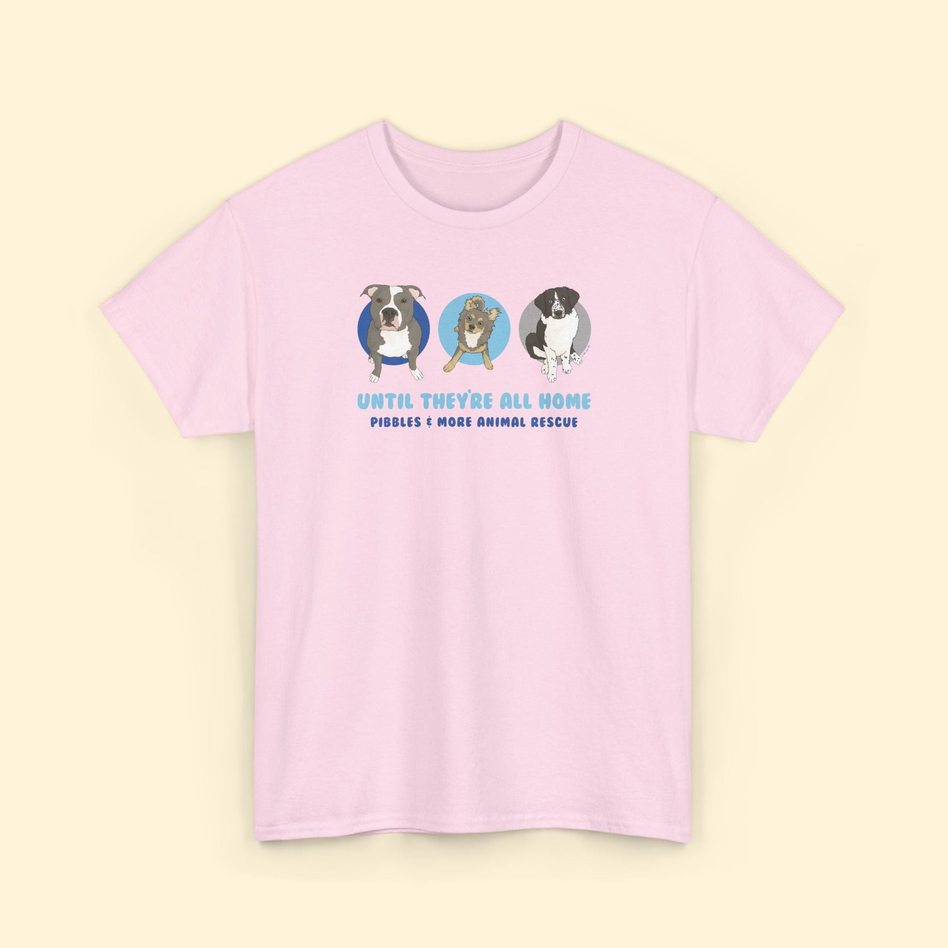 Unisex T-shirt | FUNDRAISER | Pibbles & More Animal Rescue - Detezi Designs - 15546600409829270495