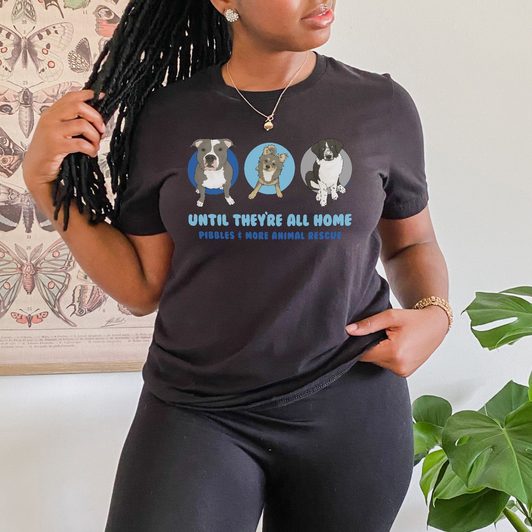 Unisex T-shirt | FUNDRAISER | Pibbles & More Animal Rescue - Detezi Designs - 70222555560279789295