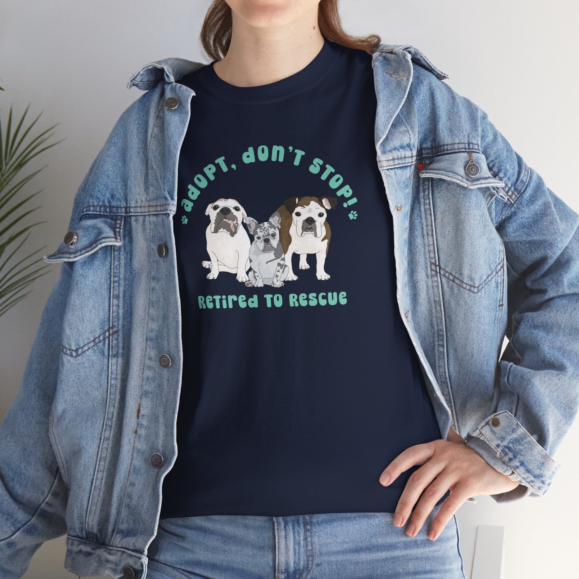 Unisex T-shirt | FUNDRAISER | Retired to Rescue - Detezi Designs - 10965250769261500135