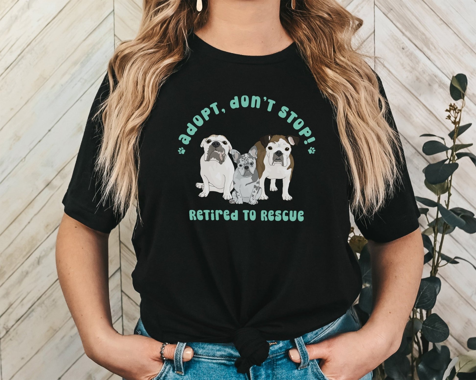 Unisex T-shirt | FUNDRAISER | Retired to Rescue - Detezi Designs - 10965250769261500135