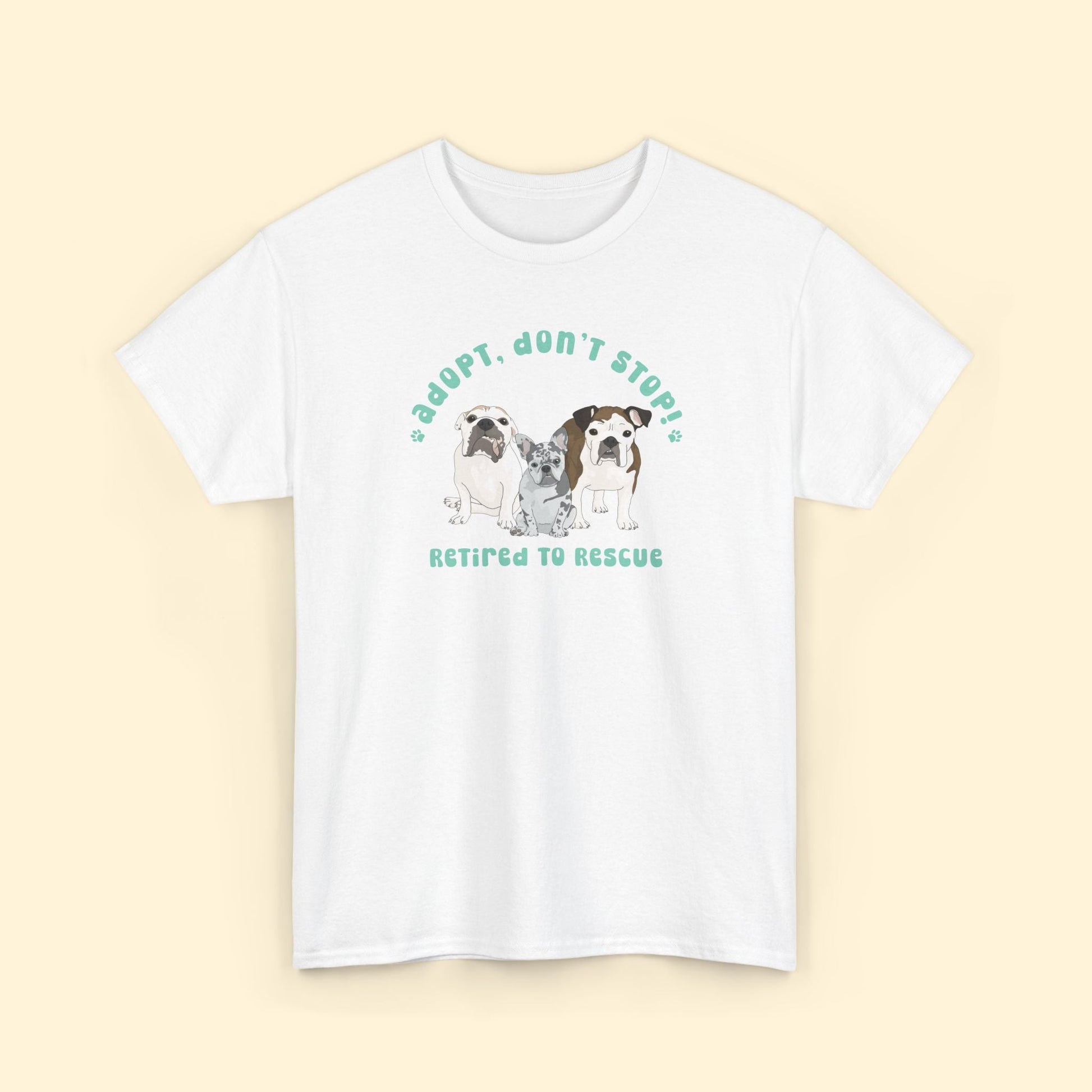 Unisex T-shirt | FUNDRAISER | Retired to Rescue - Detezi Designs - 20427145271193023234