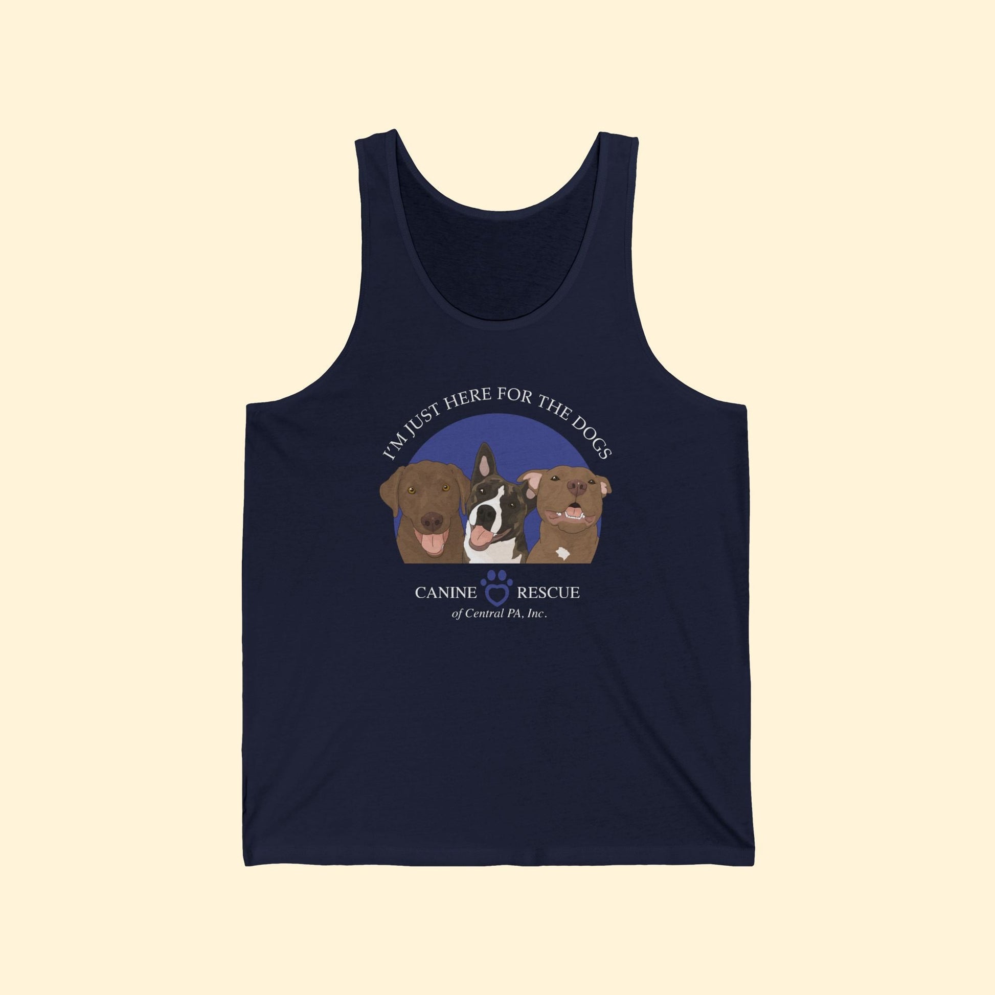 Unisex Tank | FUNDRAISER | Canine Rescue of Central PA - Detezi Designs - 15599871552683495975