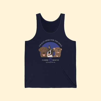 Unisex Tank | FUNDRAISER | Canine Rescue of Central PA - Detezi Designs - 15599871552683495975