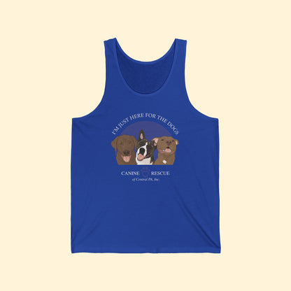 Unisex Tank | FUNDRAISER | Canine Rescue of Central PA - Detezi Designs - 33874265787628523685