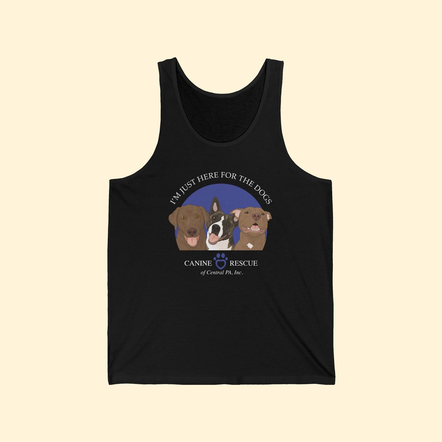 Unisex Tank | FUNDRAISER | Canine Rescue of Central PA - Detezi Designs - 79163329772085853114