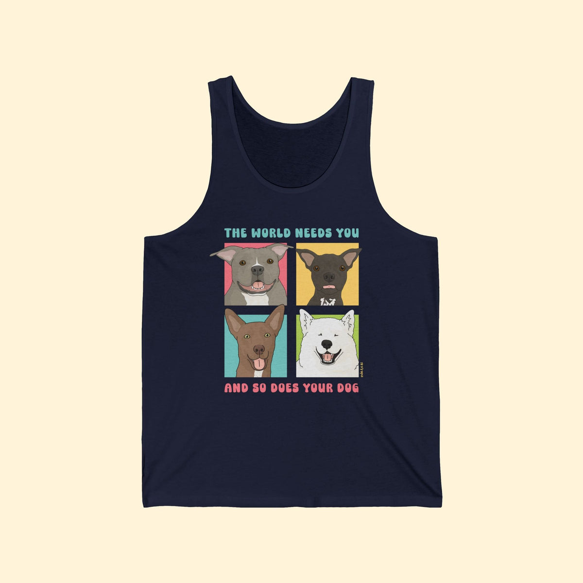 Unisex Tank | FUNDRAISER | Maybel's Legacy | The World Needs You - Detezi Designs-18488609560843547373