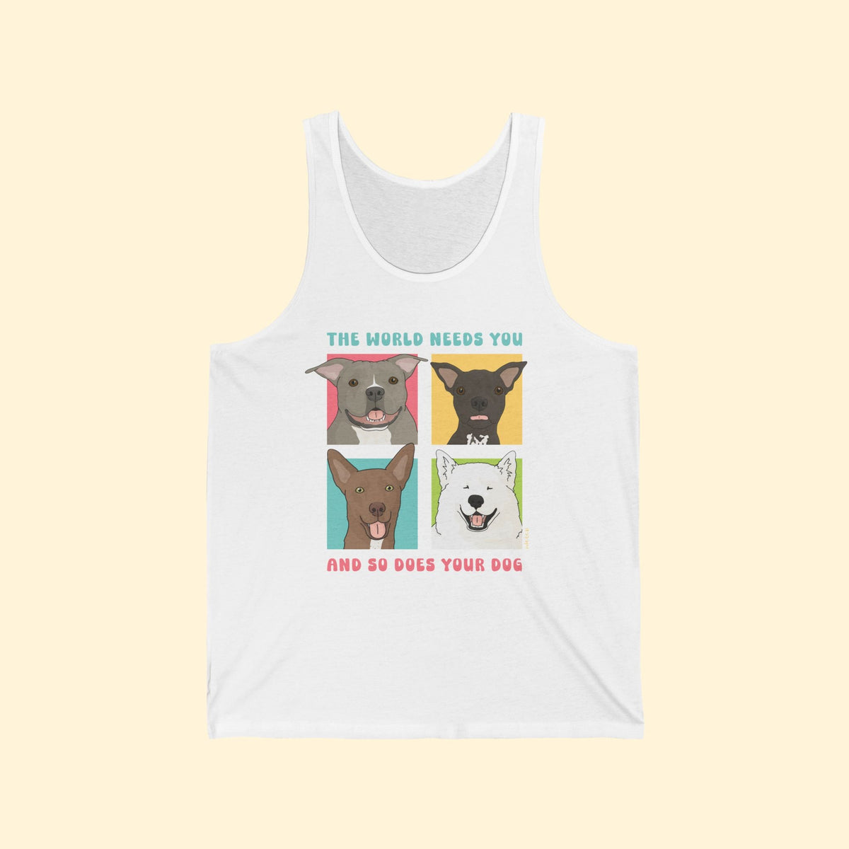 Unisex Tank | FUNDRAISER | Maybel's Legacy | The World Needs You - Detezi Designs-18702050203042449052