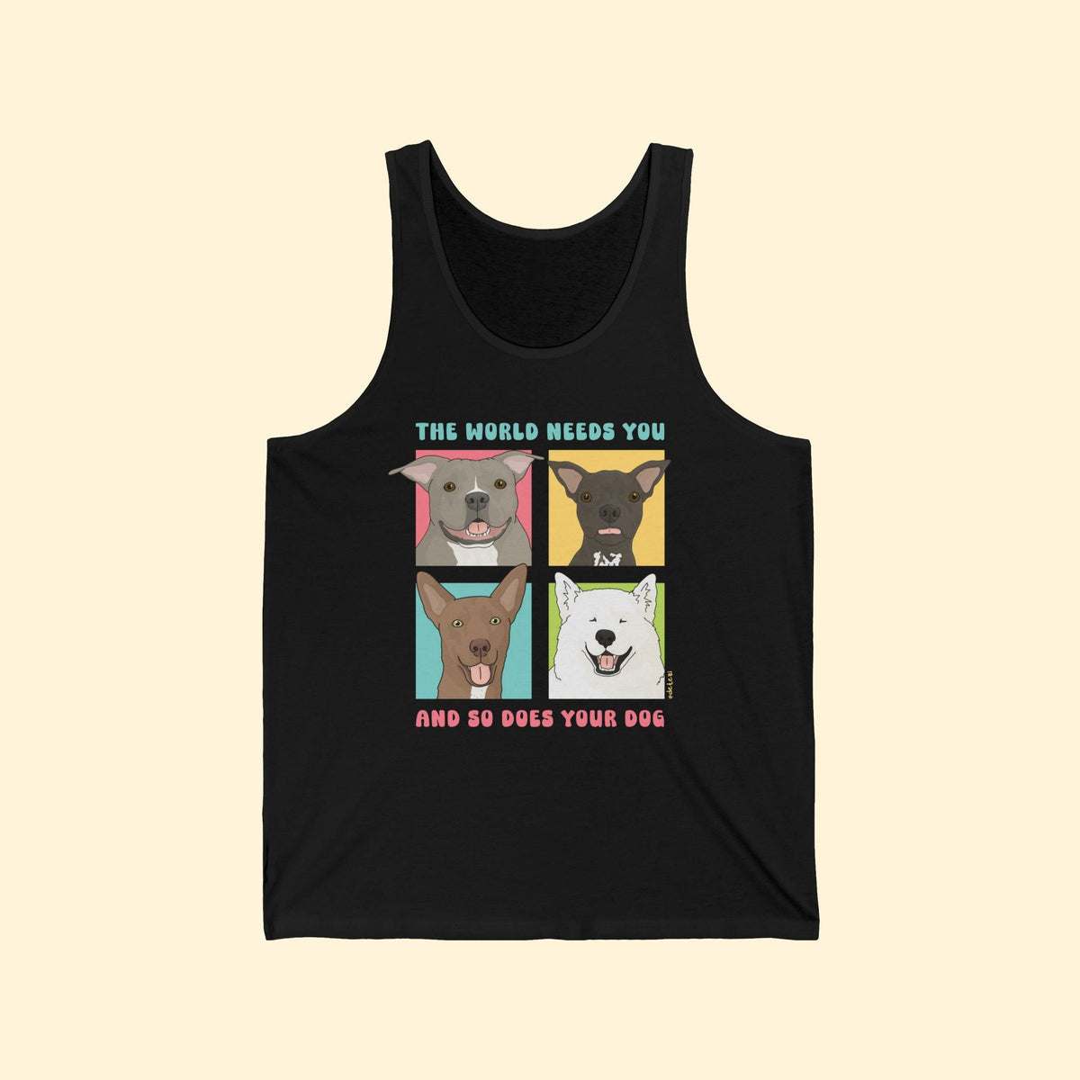 Unisex Tank | FUNDRAISER | Maybel's Legacy | The World Needs You - Detezi Designs-81505831345699297468