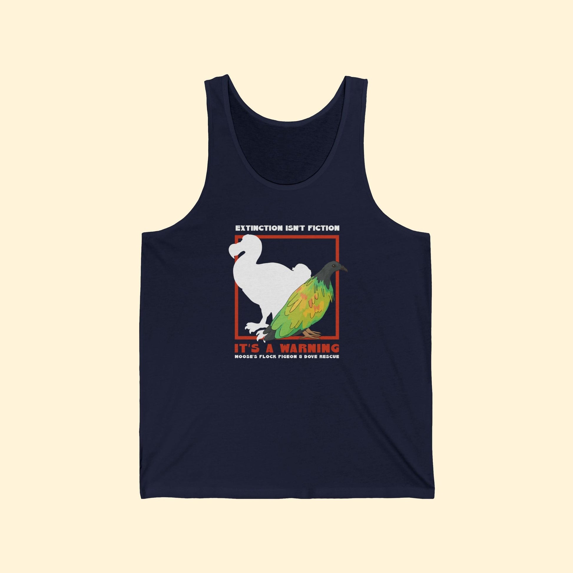 Unisex Tank | FUNDRAISER | Moose's Flock | Extinction is a Warning - Detezi Designs - 17364863493089677958