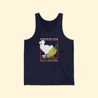 Unisex Tank | FUNDRAISER | Moose's Flock | Extinction is a Warning - Detezi Designs - 17364863493089677958