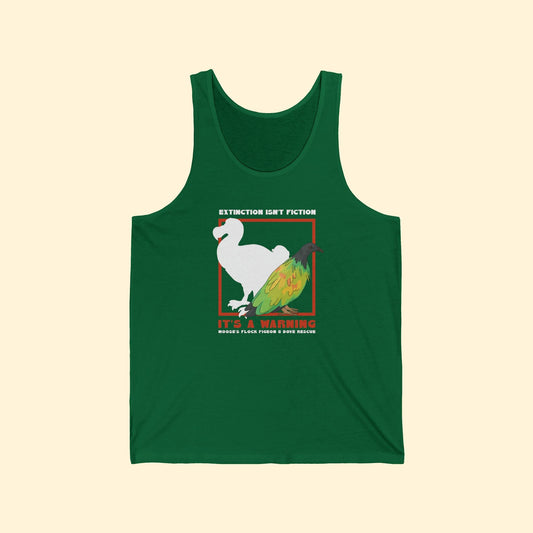 Unisex Tank | FUNDRAISER | Moose's Flock | Extinction is a Warning - Detezi Designs - 30909353287531112274