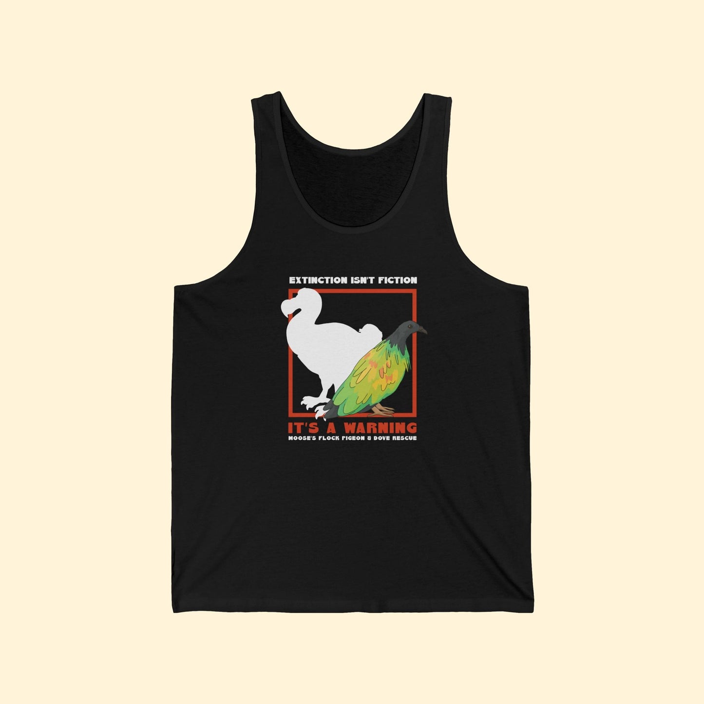 Unisex Tank | FUNDRAISER | Moose's Flock | Extinction is a Warning - Detezi Designs - 47840839162542608486