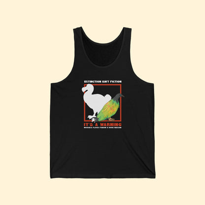 Unisex Tank | FUNDRAISER | Moose's Flock | Extinction is a Warning - Detezi Designs - 47840839162542608486