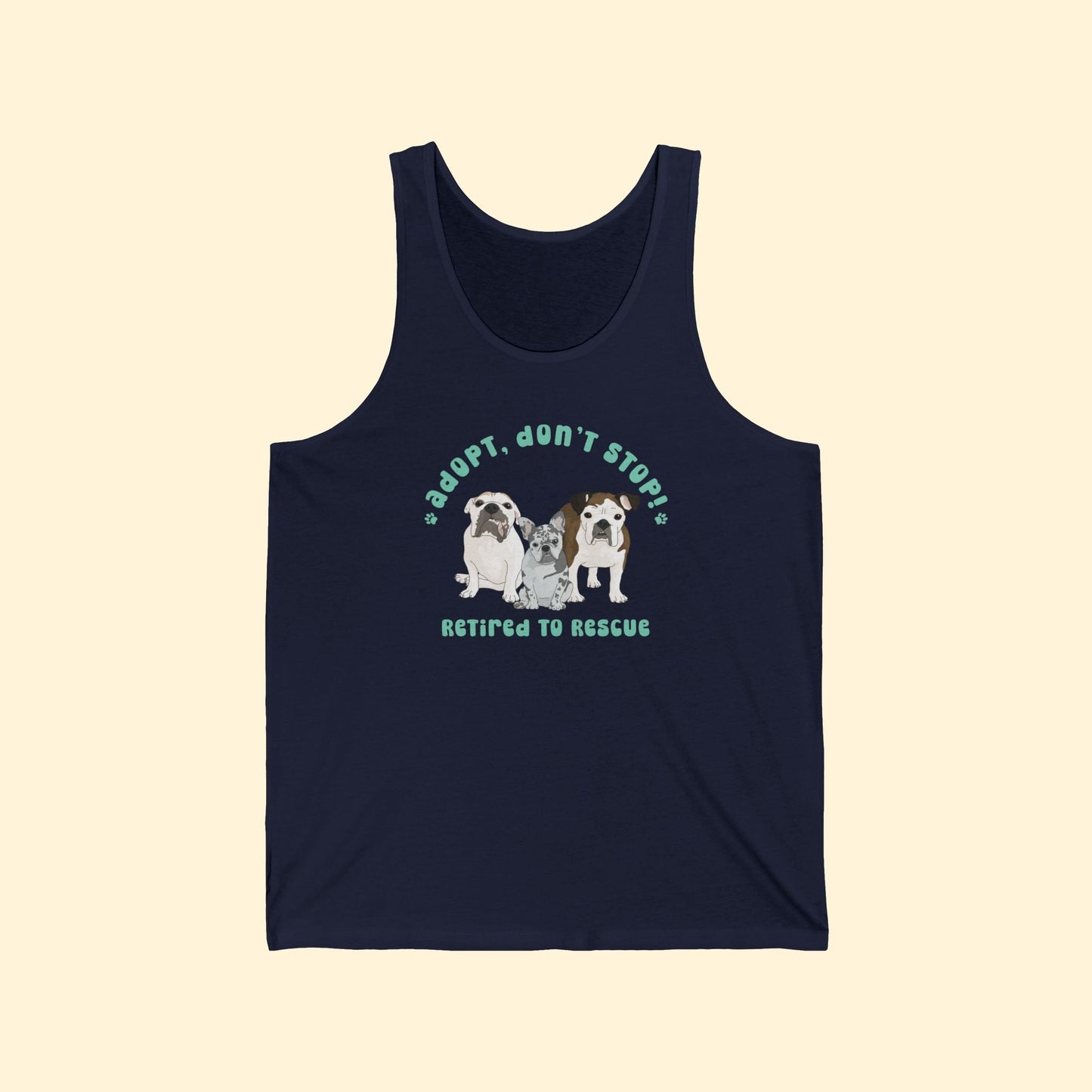 Unisex Tank | FUNDRAISER | Retired to Rescue - Detezi Designs - 24979705953259408591