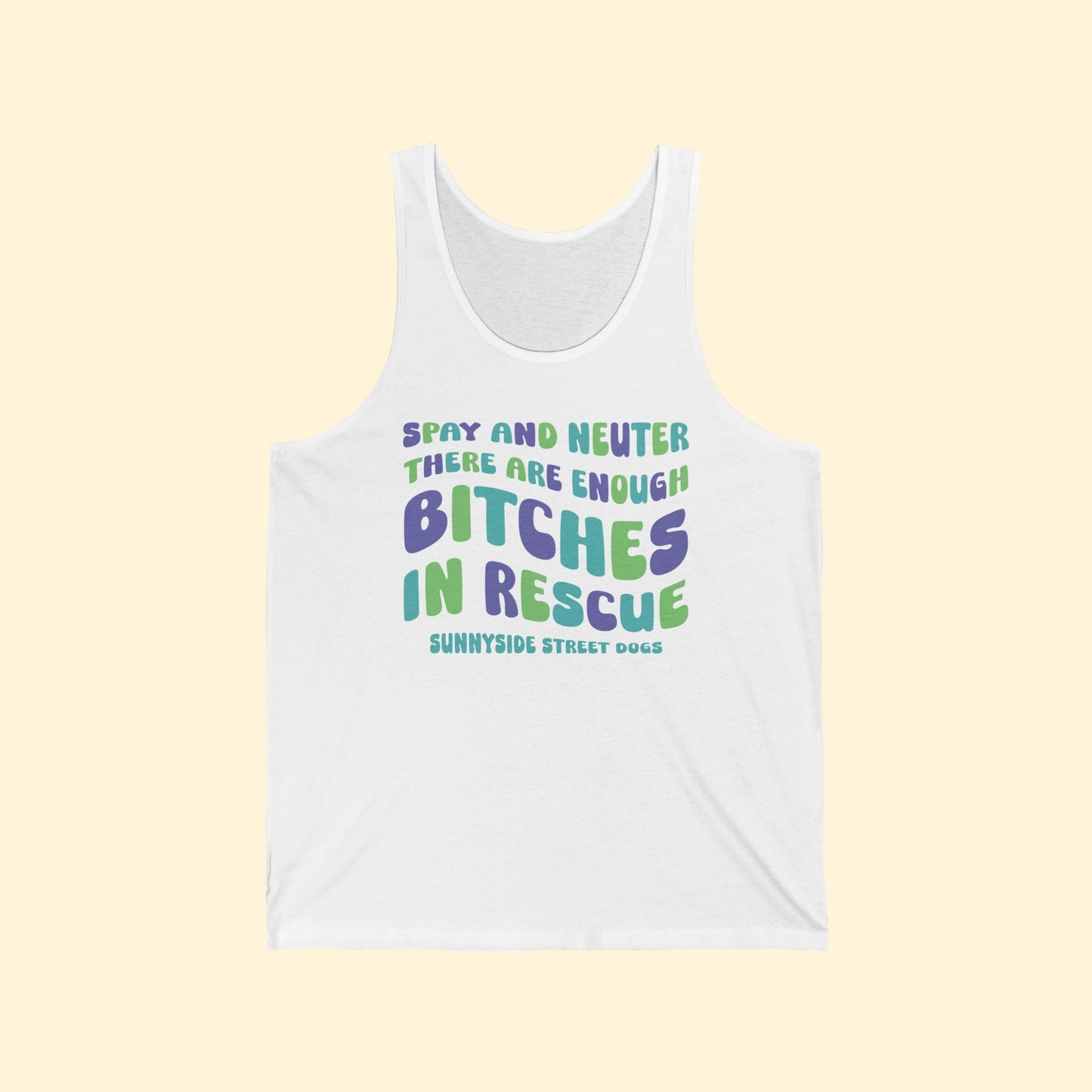 Unisex Tank | FUNDRAISER | Sunnyside Street Dogs | Spay & Neuter - Detezi Designs - 25133908120919645584