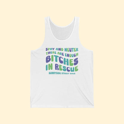 Unisex Tank | FUNDRAISER | Sunnyside Street Dogs | Spay & Neuter - Detezi Designs - 25133908120919645584