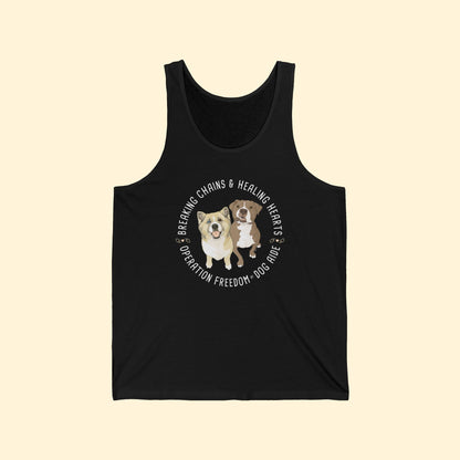 Unisex Tank Top | FUNDRAISER | Dog Aide - Detezi Designs - 28781462950555690221