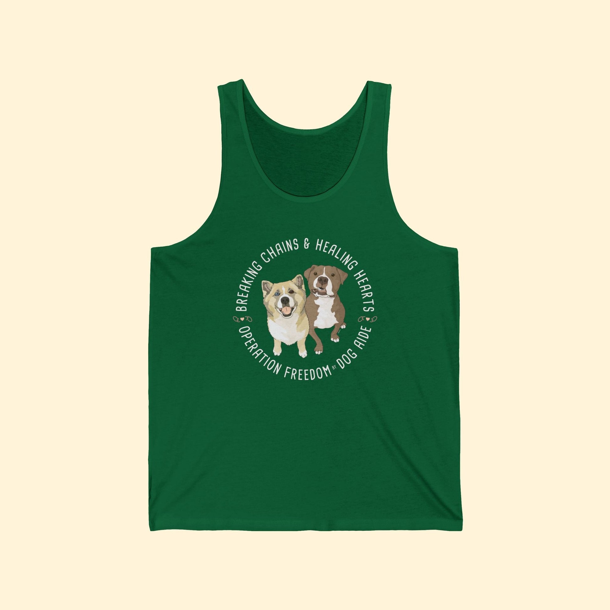Unisex Tank Top | FUNDRAISER | Dog Aide - Detezi Designs - 29130189018440423808