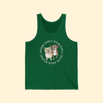 Unisex Tank Top | FUNDRAISER | Dog Aide - Detezi Designs - 29130189018440423808