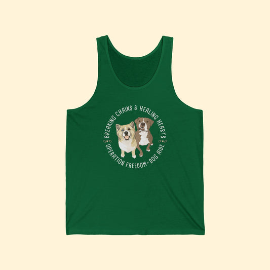 Unisex Tank Top | FUNDRAISER | Dog Aide - Detezi Designs - 29130189018440423808