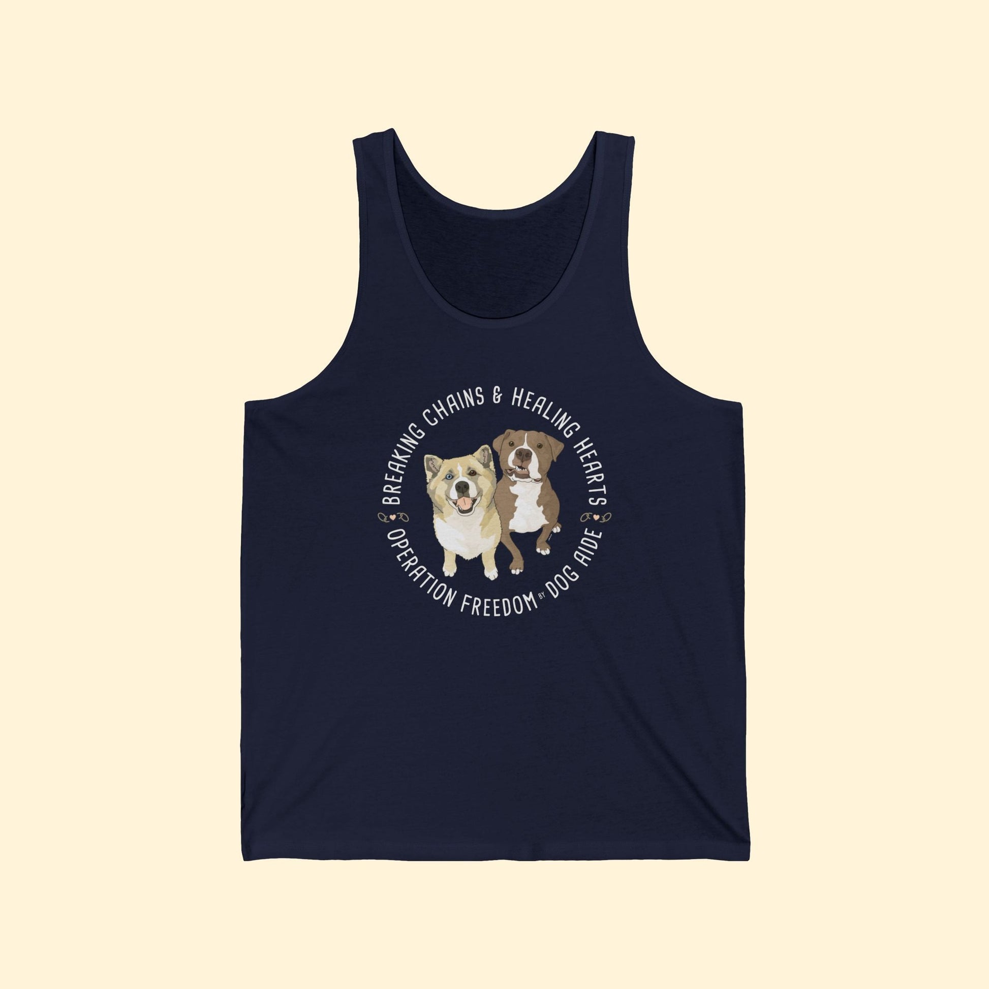 Unisex Tank Top | FUNDRAISER | Dog Aide - Detezi Designs - 76139487318127611567