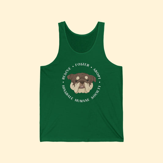 Unisex Tank Top | FUNDRAISER | Hinsdale Humane Society - Detezi Designs - 32623119571406012833
