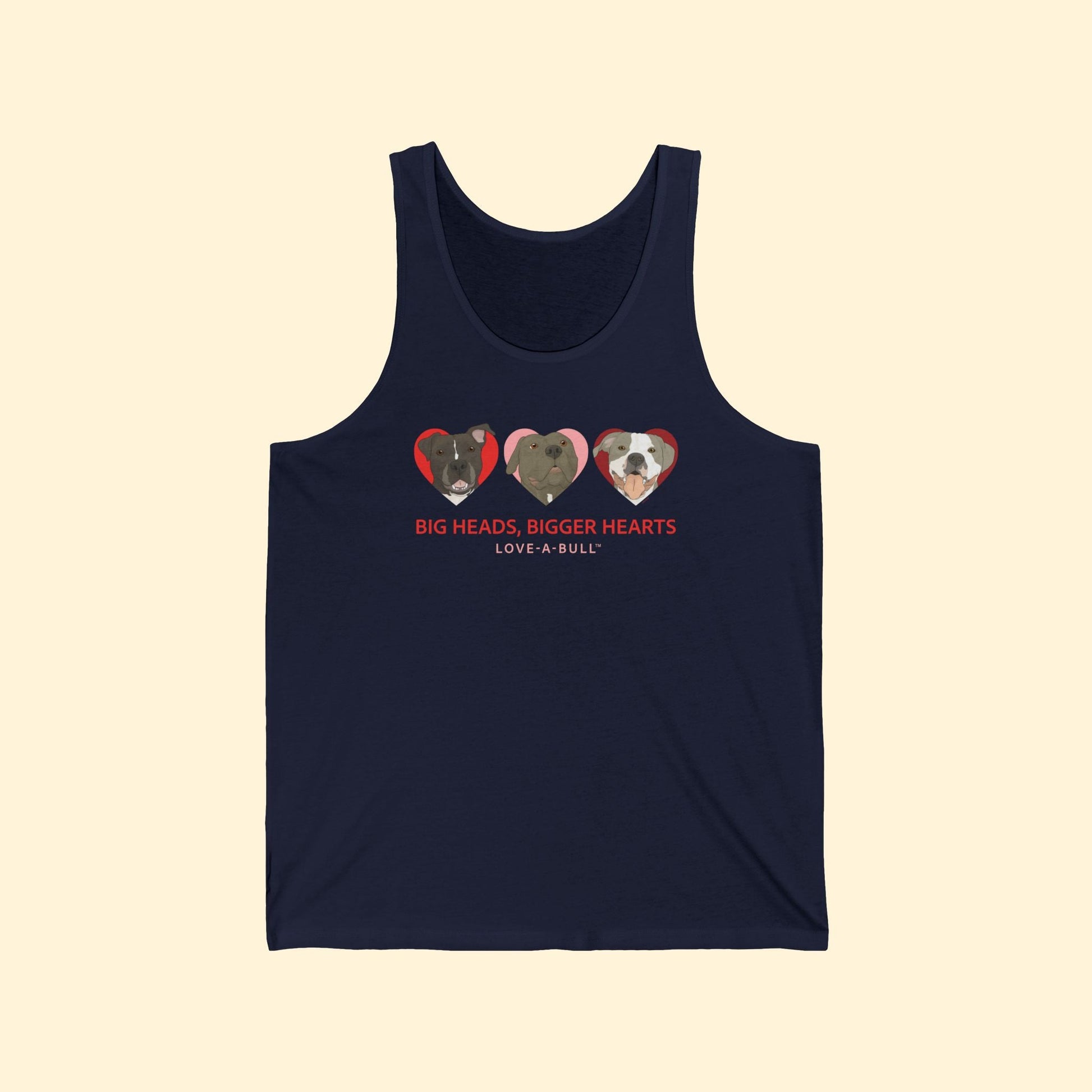 Unisex Tank Top | FUNDRAISER | Love - A - Bull - Detezi Designs - 16626248103007829899