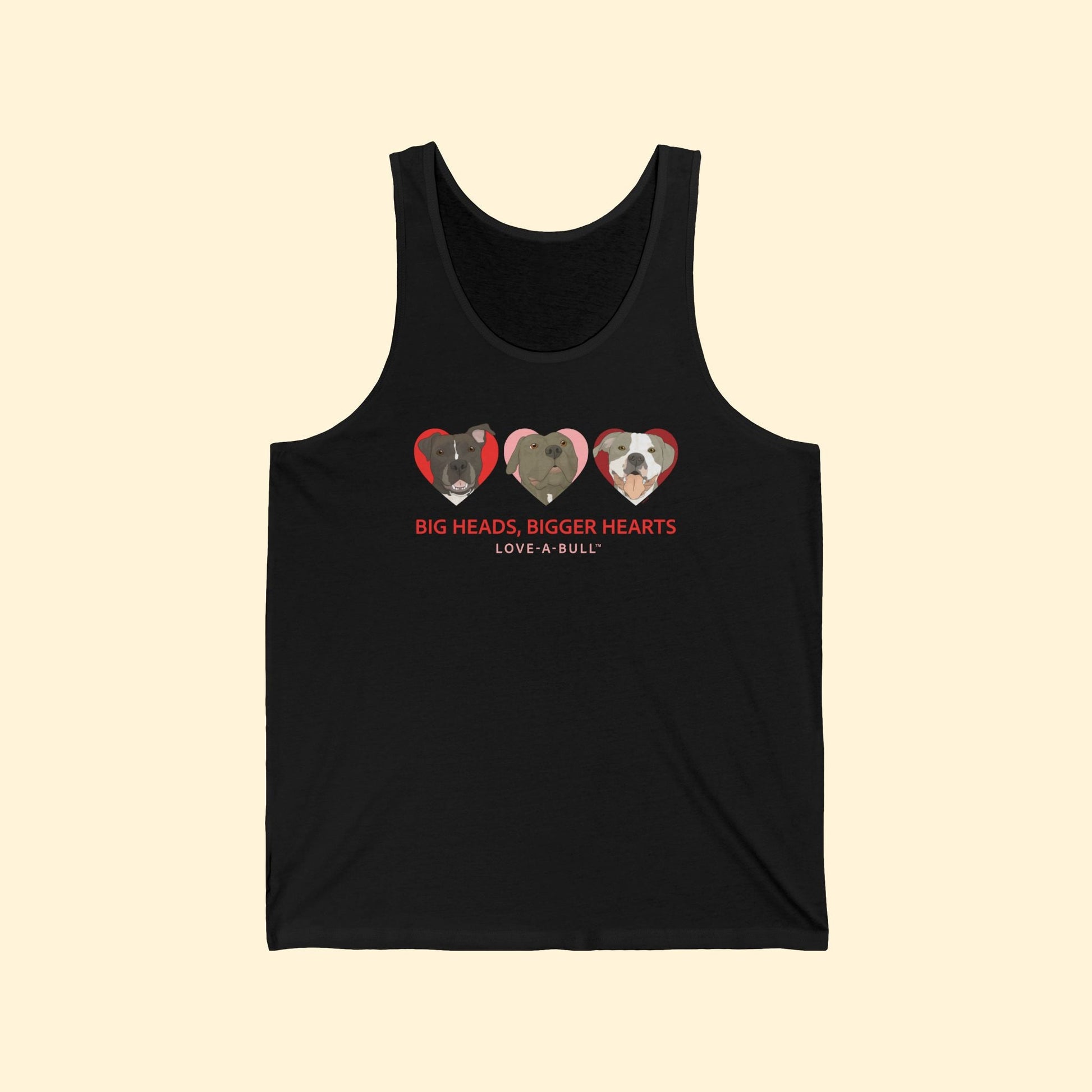 Unisex Tank Top | FUNDRAISER | Love - A - Bull - Detezi Designs - 18820223228139953926