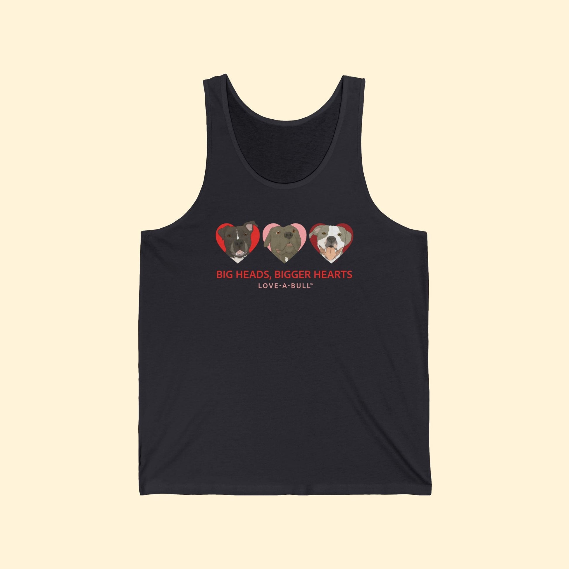 Unisex Tank Top | FUNDRAISER | Love - A - Bull - Detezi Designs - 30078927072993036498
