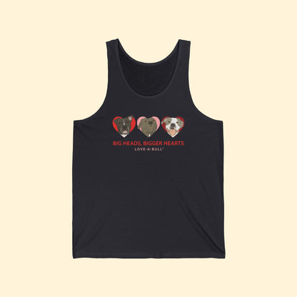 Unisex Tank Top | FUNDRAISER | Love - A - Bull - Detezi Designs - 30078927072993036498