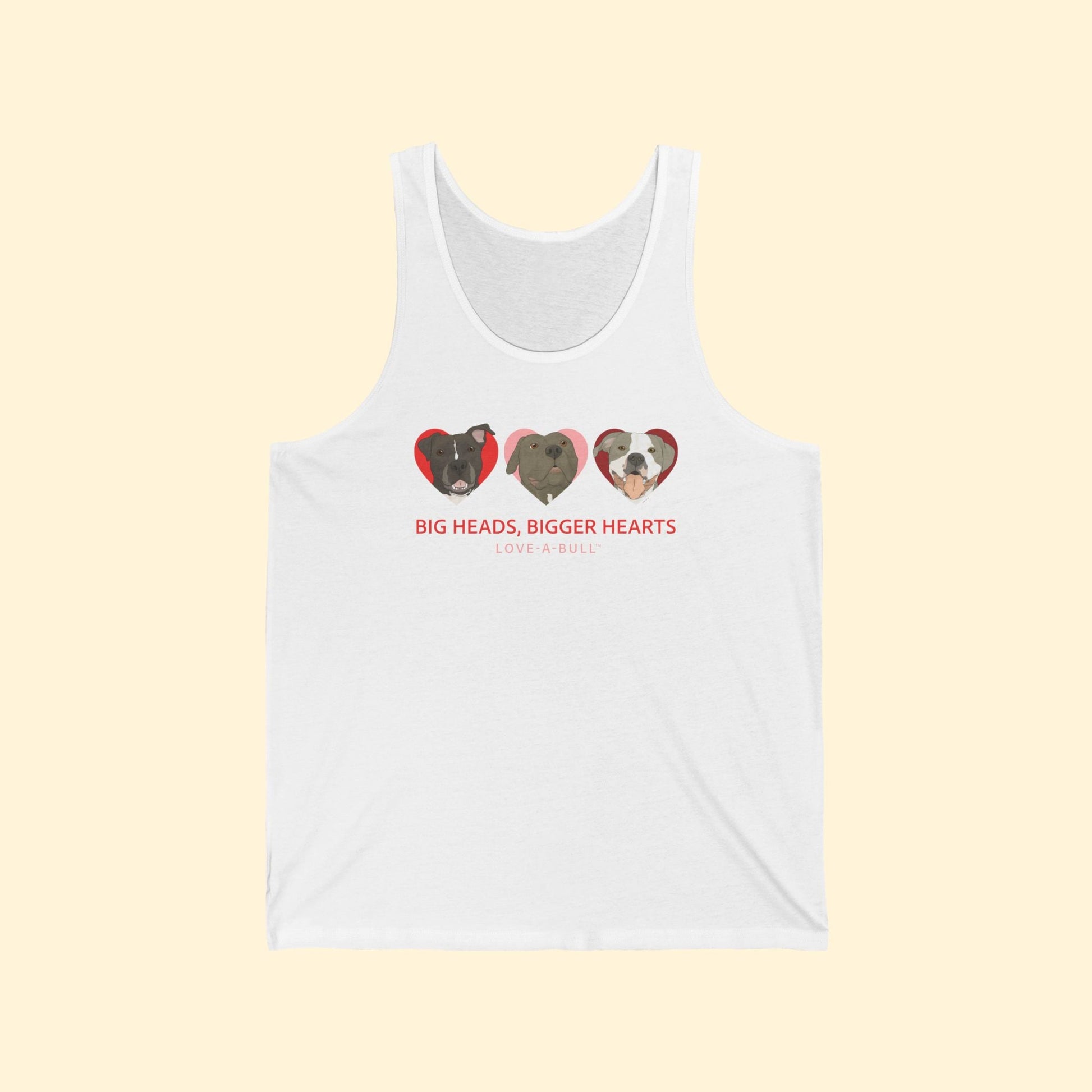 Unisex Tank Top | FUNDRAISER | Love - A - Bull - Detezi Designs - 44354962655080646209