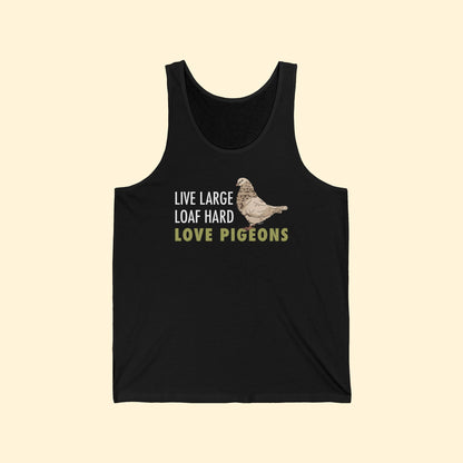 Unisex Tank Top | FUNDRAISER | Moose's Flock | Loaf Hard - Detezi Designs - 39250141724404794835