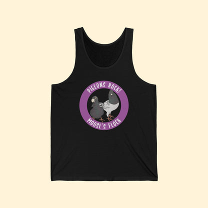 Unisex Tank Top | FUNDRAISER | Moose's Flock | Pigeons Rock - Detezi Designs - 31580742798287807218