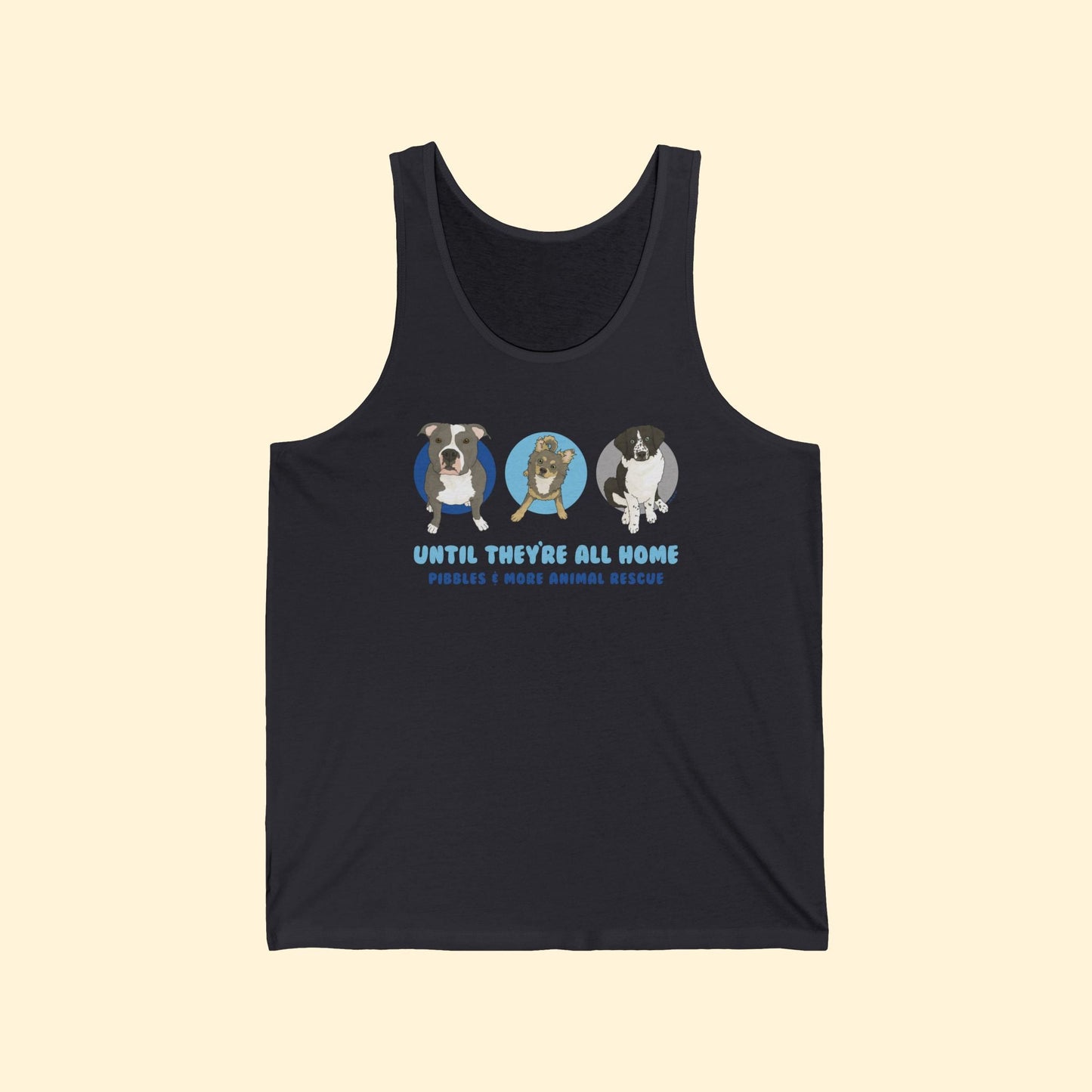 Unisex Tank Top | FUNDRAISER | Pibbles & More Animal Rescue - Detezi Designs - 11520519236097817070