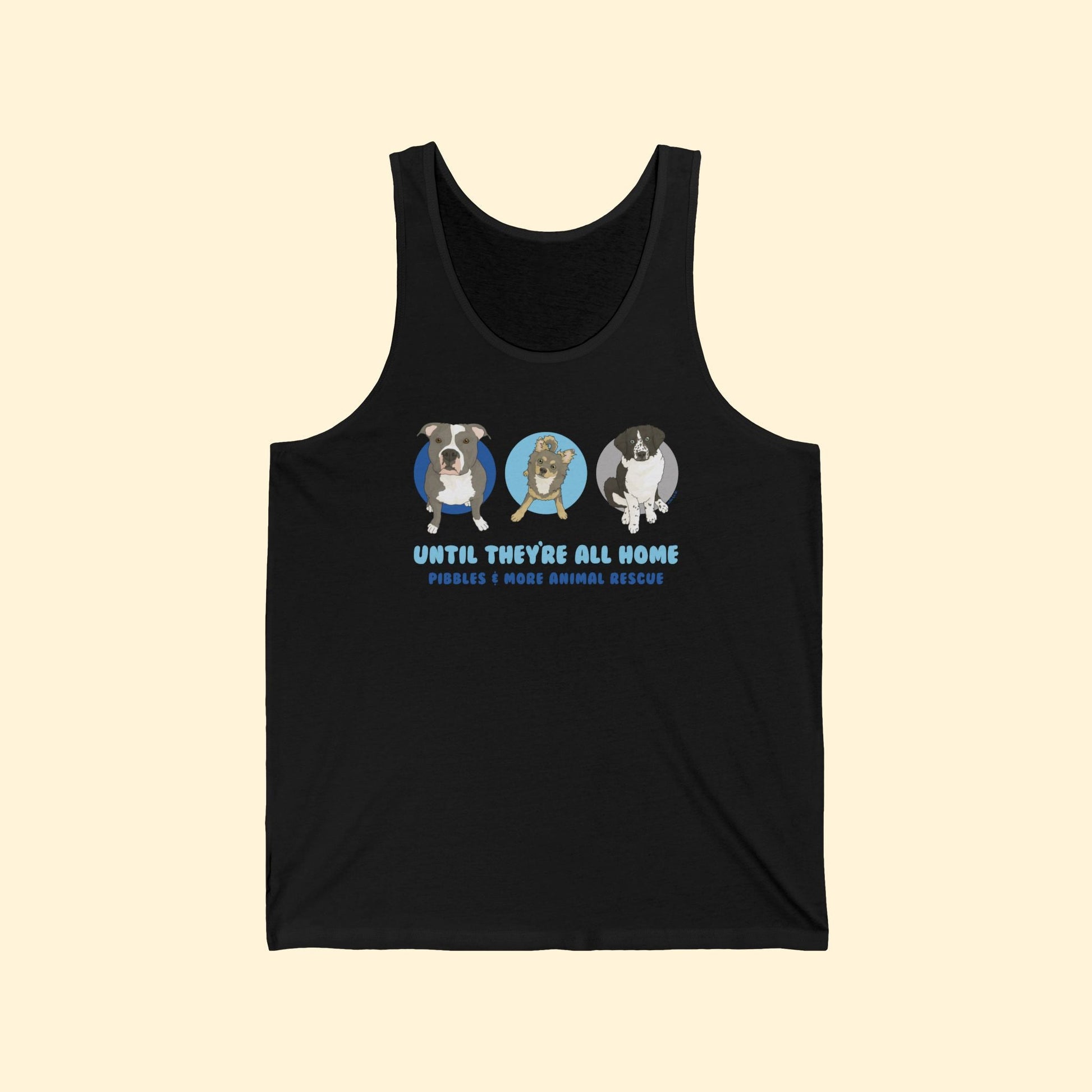 Unisex Tank Top | FUNDRAISER | Pibbles & More Animal Rescue - Detezi Designs - 32783868724387963025