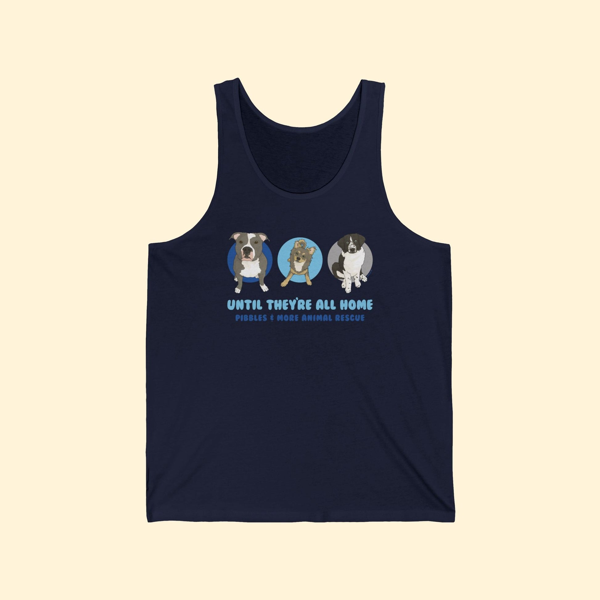 Unisex Tank Top | FUNDRAISER | Pibbles & More Animal Rescue - Detezi Designs - 90697731625731622173