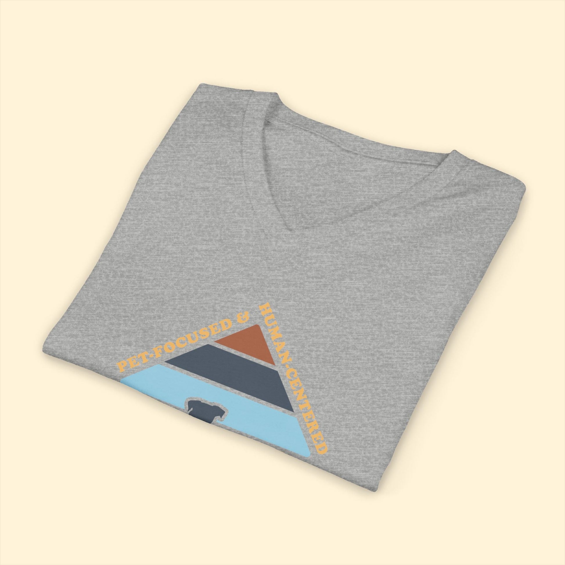 Unisex V - Neck Tee | FUNDRAISER | Companion Animal Medical Project - Detezi Designs - 20498569972865435162