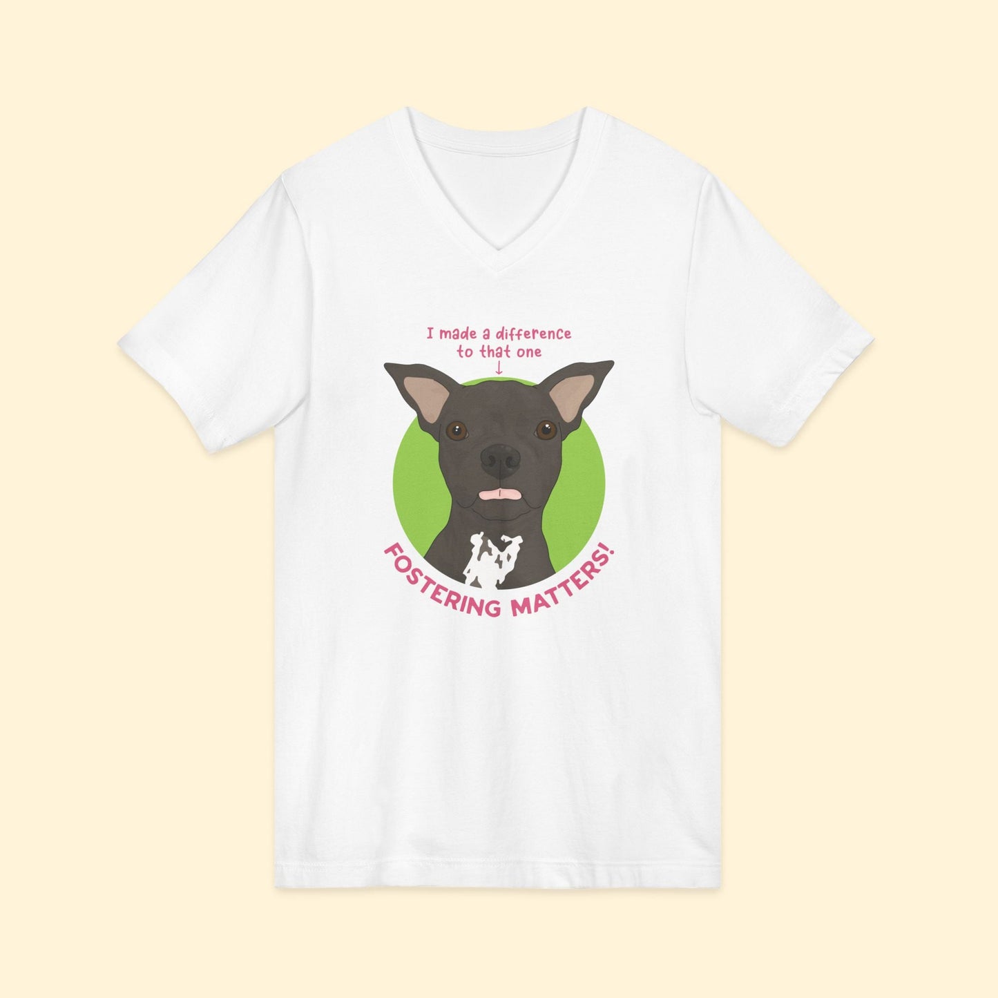 Unisex V - Neck Tee | FUNDRAISER | Dewey | Maybel's Legacy - Detezi Designs - 68490006587307928590