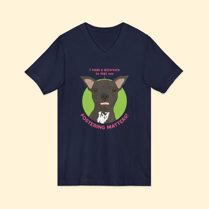 Unisex V - Neck Tee | FUNDRAISER | Dewey | Maybel's Legacy - Detezi Designs - 84129878216366023867