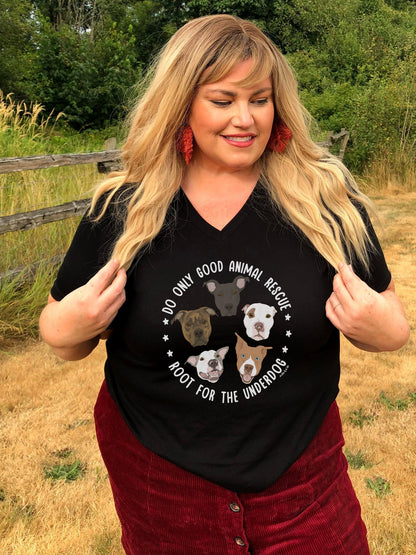 Unisex V - Neck Tee | FUNDRAISER | Do Only Good - Detezi Designs - 75518946744605526041