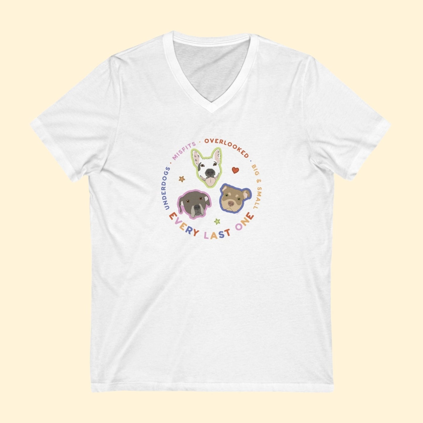 Unisex V - Neck Tee | FUNDRAISER | Every Last One - Detezi Designs - 71703524262436345476