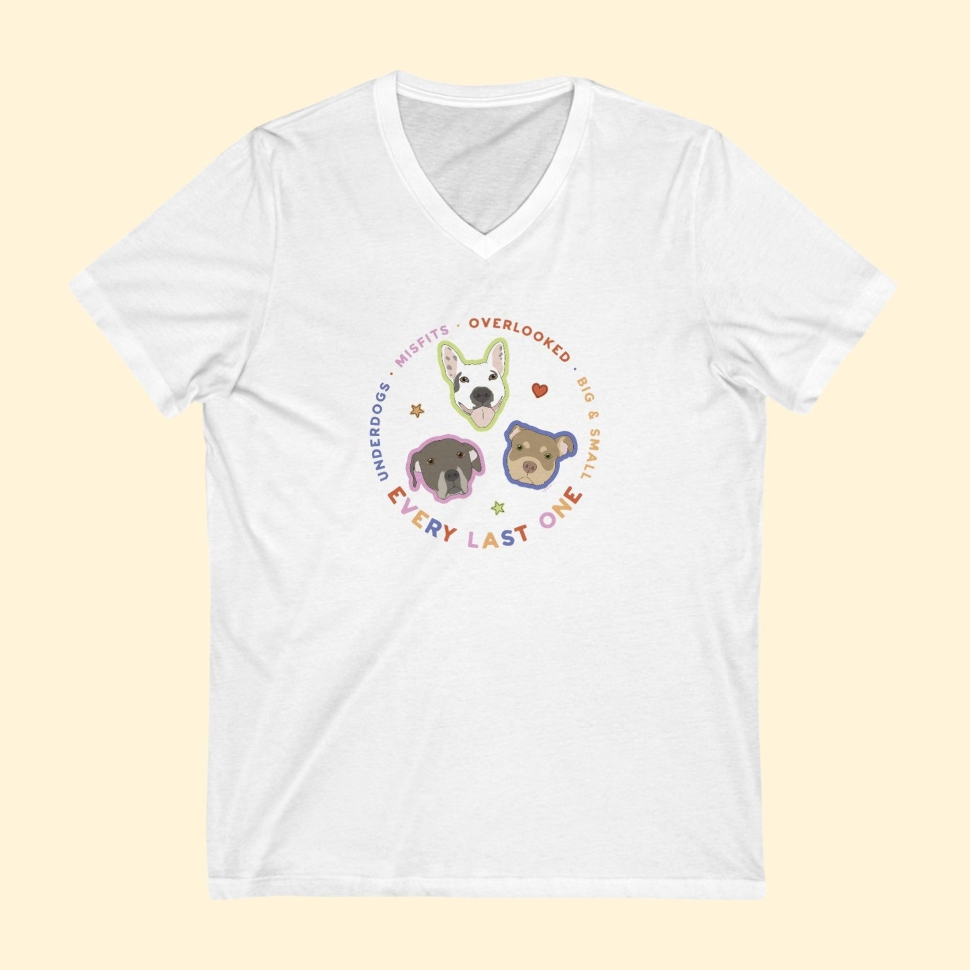 Unisex V - Neck Tee | FUNDRAISER | Every Last One - Detezi Designs - 71703524262436345476