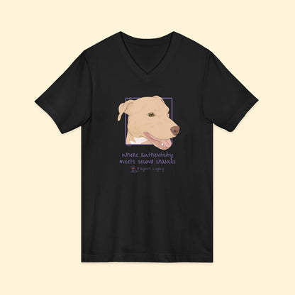 Unisex V - Neck Tee | FUNDRAISER | Maybel's Legacy - Detezi Designs - 18920983759364879841