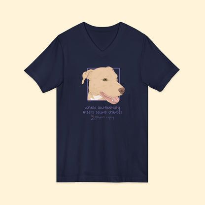 Unisex V - Neck Tee | FUNDRAISER | Maybel's Legacy - Detezi Designs - 22130756209323494575