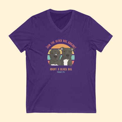 Unisex V - Neck Tee | FUNDRAISER | Teacher's Pet - Detezi Designs - 17212714902590491053