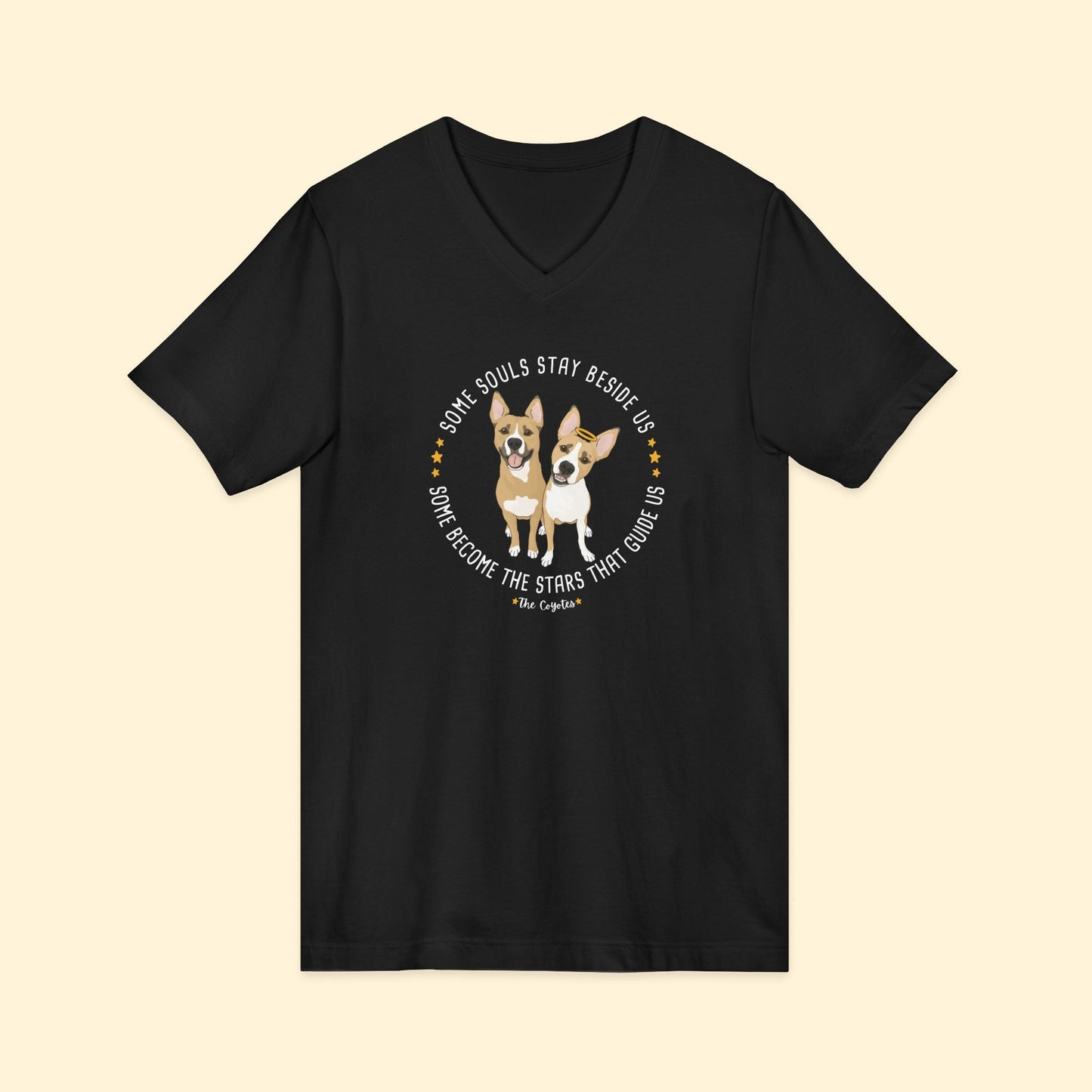 Unisex V-Neck Tee | FUNDRAISER | The KG Foundation | Nutty & Barney - Detezi Designs-64635518118317626032